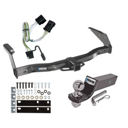 Reese Trailer Tow Hitch For 01-03 Dodge Van Ram 1500 2500 3500 Complete Package w/ Wiring and 2" Ball