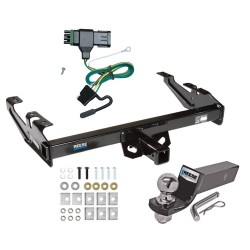 Reese Trailer Tow Hitch For 88-00 Chevy GMC C1500 C2500 C3500 K1500 K2500 K3500 PKG w/ Wiring and 2" Ball Reese Trailer Tow Hitch For 88-00 Chevy GMC C1500 C2500 C3500 K1500 K2500 K3500 PKG w/ Wiring and 2" Ball