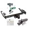 Custom Fit Trailer Hitch Wiring Harness (Plug & Play) 2" Drop Ball-Mount w/ Pin/Clip 2" Chrome Ball Installation Hardware Installation Instructions 44105 118315 21536 Reese Trailer Tow Hitch 88-00 Chevy GMC C1500 C2500 C3500 K1500 K2500 K35 Reese Trailer Tow Hitch For 88-00 Chevy GMC C1500 C2500 C3500 K1500 K2500 K3500 PKG w/ Wiring and 2" Ball