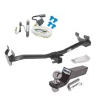 Custom Fit Trailer Hitch Wiring Harness (Requires Splicing) 2" Drop Ball-Mount w/ Pin/Clip 1-7/8" Chrome Ball Installation Hardware Installation Instructions 75382 20252 23 63816 Draw-Tite Trailer Tow Hitch 06-10 Hummer H3 Complete Package Wiri Reese Trailer Tow Hitch For 06-10 Hummer H3 Complete Package w/ Wiring and 2" Ball