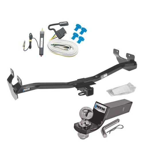 Custom Fit Trailer Hitch Wiring Harness (Requires Splicing) 2" Drop Ball-Mount w/ Pin/Clip 1-7/8" Chrome Ball Installation Hardware Installation Instructions 75382 20252 23 63816 Draw-Tite Trailer Tow Hitch 06-10 Hummer H3 Complete Package Wiri Reese Trailer Tow Hitch For 06-10 Hummer H3 Complete Package w/ Wiring and 2" Ball