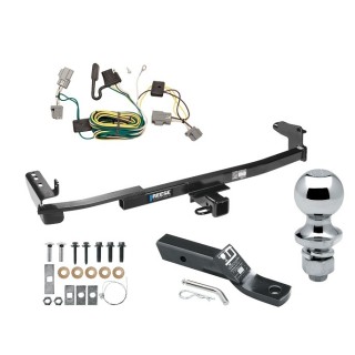 Custom Fit Trailer Hitch Wiring Harness (Plug & Play) 2" Drop Ball-Mount w/ Pin/Clip 1-7/8" Chrome Ball Installation Hardware Installation Instructions 75299 118395 23 63816 Draw-Tite Trailer Tow Hitch 05-07 Five Hundred Freestyle Complete Reese Trailer Tow Hitch For 05-07 Ford Five Hundred Freestyle Complete Package w/ Wiring and 1-7/8" Ball