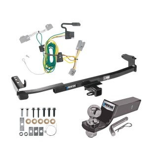 Custom Fit Trailer Hitch Wiring Harness (Plug & Play) 2" Drop Ball-Mount w/ Pin/Clip 1-7/8" Chrome Ball Installation Hardware Installation Instructions 75299 118448 23 63816 Draw-Tite Trailer Tow Hitch 08-09 Taurus X Complete Package Wirin Reese Trailer Tow Hitch For 08-09 Ford Taurus X Complete Package w/ Wiring and 2" Ball