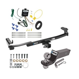 Custom Fit Trailer Hitch Wiring Harness (Requires Splicing) 2" Drop Ball-Mount w/ Pin/Clip 1-7/8" Chrome Ball Installation Hardware Installation Instructions 75299 119148 23 63816 Draw-Tite Trailer Tow Hitch 05-07 Mercury Montego Complete Pack Reese Trailer Tow Hitch For 05-07 Mercury Montego Complete Package w/ Wiring and 2" Ball