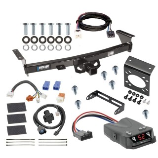 For 2005-2024 Nissan Frontier Trailer Hitch Tow PKG w/ Tekonsha Brakeman IV Brake Control + Plug & Play BC Adapter + 7-Way RV Wiring By Reese Towpower For 2005-2024 Nissan Frontier Trailer Hitch Tow PKG w/ Tekonsha Brakeman IV Brake Control + Plug & Play BC Adapter + 7-Way RV Wiring By Reese Towpower