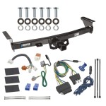 For 2005-2023 Nissan Frontier Trailer Hitch Tow PKG w/ 5-Flat Wiring Harness By Reese Towpower