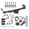 For 2005-2023 Nissan Frontier Trailer Hitch kit by: Reese For 2005-2023 Nissan Frontier Trailer Hitch Tow PKG w/ 5-Flat Wiring Harness By Reese Towpower