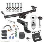 For 2005-2023 Nissan Frontier Trailer Hitch kit by: Reese For 2005-2023 Nissan Frontier Trailer Hitch Tow PKG w/ 4-Flat Wiring + Ball Mount w/ 4" Drop + 2" Ball + Wiring Bracket + Hitch Lock + Hitch Cover By Reese Towpower