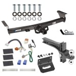 For 2005-2023 Nissan Frontier Trailer Hitch kit by: Reese For 2005-2023 Nissan Frontier Trailer Hitch Tow PKG w/ 4-Flat Wiring Harness + Dual Adjustable Drop Rise Ball Ball Mount 2" & 2-5/16" Trailer Balls + Pin/Clip + Wiring Bracket By Reese Towpower