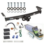 For 2005-2023 Nissan Frontier Trailer Hitch kit by: Reese For 2005-2023 Nissan Frontier Trailer Hitch Tow PKG w/ 4-Flat Wiring + Starter Kit Ball Mount w/ 2" Drop & 1-7/8" Ball By Reese Towpower