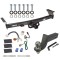 For 2005-2023 Nissan Frontier Trailer Hitch kit by: Reese For 2005-2023 Nissan Frontier Trailer Hitch Tow PKG w/ 4-Flat Wiring + Interlock Tactical Starter Kit w/ 3-1/4" Drop & 2" Ball By Reese Towpower