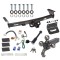 For 2005-2023 Nissan Frontier Trailer Hitch kit by: Reese For 2005-2023 Nissan Frontier Trailer Hitch Tow PKG w/ 4-Flat Wiring + Triple Ball Tactical Ball Mount 1-7/8" & 2" & 2-5/16" Balls w/ Tow Hook + Tactical Dogbone Lock + Wiring Bracket By Reese Towpower
