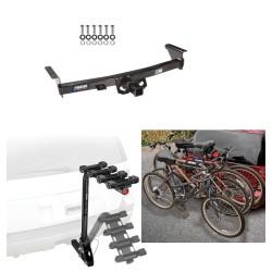 Trailer Hitch w/ 4 Bike Rack For 05-24 Nissan Frontier 09-12 Suzuki Equator Approved for Recreational & Offroad Use Carrier for Adult Woman or Child Bicycles Foldable Trailer Hitch w/ 4 Bike Rack For 05-24 Nissan Frontier 09-12 Suzuki Equator Approved for Recreational & Offroad Use Carrier for Adult Woman or Child Bicycles Foldable