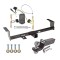 Custom Fit Trailer Hitch Wiring Harness (Plug & Play) 2" Drop Ball-Mount w/ Pin/Clip 1-7/8" Chrome Ball Installation Hardware Installation Instructions 75448 118456 23 63816 Draw-Tite Trailer Tow Hitch 06-13 Suzuki Grand Vitara Except 3 Dr Reese Trailer Tow Hitch For 06-13 Suzuki Grand Vitara Except 3 Dr Hatchback Complete Package w/ Wiring and 2" Ball