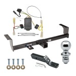 Custom Fit Trailer Hitch Wiring Harness (Plug & Play) 2" Drop Ball-Mount w/ Pin/Clip 1-7/8" Chrome Ball Installation Hardware Installation Instructions 75448 118456 23 63816 Draw-Tite Trailer Tow Hitch 06-13 Suzuki Grand Vitara Except 3 Dr Reese Trailer Tow Hitch For 06-13 Suzuki Grand Vitara Except 3 Dr Hatchback Complete Package w/ Wiring and 1-7/8" Ball