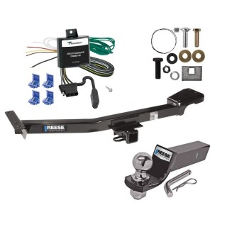 Custom Fit Trailer Hitch Wiring Harness (Requires Splicing) 2" Drop Ball-Mount w/ Pin/Clip 2" Chrome Ball Installation Hardware Installation Instructions 44546 119178 21536 Reese Trailer Tow Hitch 00-07 Toyota Land Cruiser Lexus LX470 Complete Reese Trailer Tow Hitch For 00-07 Toyota Land Cruiser Lexus LX470 Complete Package w/ Wiring and 2" Ball