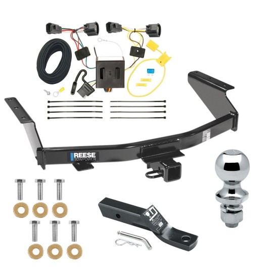 Custom Fit Trailer Hitch Wiring Harness (Plug & Play) 2" Drop Ball-Mount w/ Pin/Clip 1-7/8" Chrome Ball Installation Hardware Installation Instructions 75517 118554 23 63816 Draw-Tite Trailer Tow Hitch 07-12 Dodge Nitro Complete Package Wir Reese Trailer Tow Hitch For 07-12 Dodge Nitro Complete Package w/ Wiring and 1-7/8" Ball