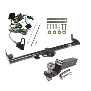 Custom Fit Trailer Hitch Wiring Harness (Plug & Play) 2" Drop Ball-Mount w/ Pin/Clip 1-7/8" Chrome Ball Installation Hardware Installation Instructions 75193 118356 23 63816 Draw-Tite Trailer Tow Hitch 97 Jeep Wrangler TJ Complete Package W Reese Trailer Tow Hitch For 97 Jeep Wrangler TJ Complete Package w/ Wiring and 2" Ball