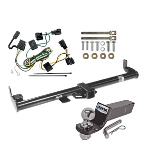 Custom Fit Trailer Hitch Wiring Harness (Plug & Play) 2" Drop Ball-Mount w/ Pin/Clip 1-7/8" Chrome Ball Installation Hardware Installation Instructions 75193 118409 23 63816 Draw-Tite Trailer Tow Hitch 98-06 Jeep Wrangler TJ Complete Packag Reese Trailer Tow Hitch For 98-06 Jeep Wrangler TJ Complete Package w/ Wiring and 2" Ball