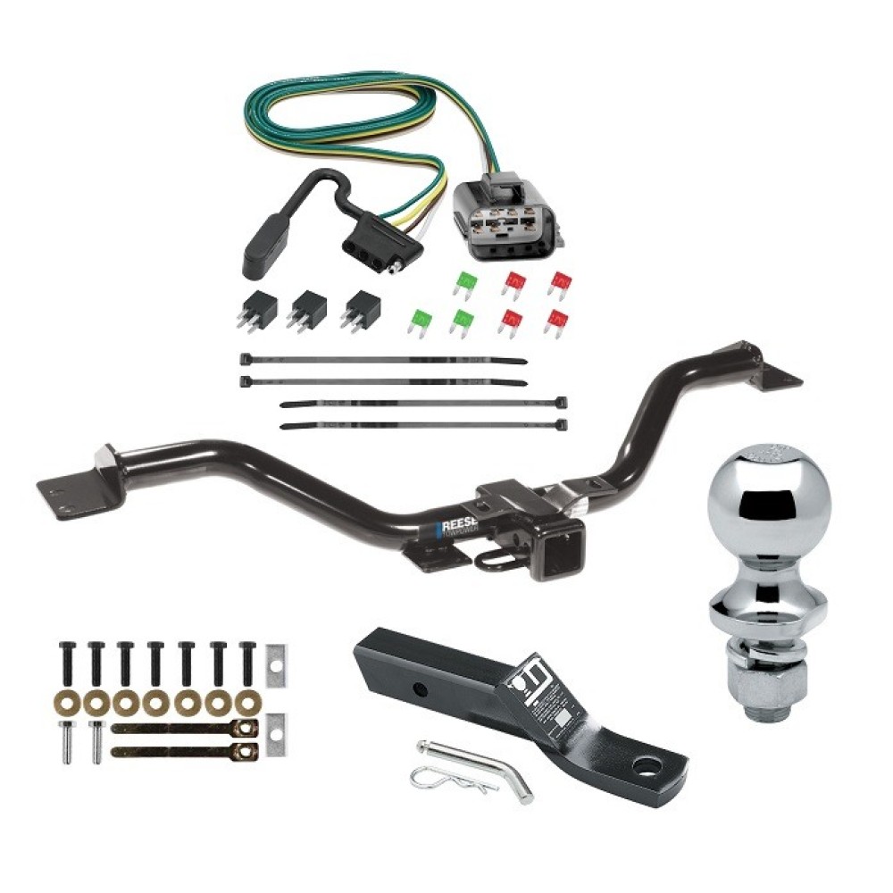 Reese Trailer Tow Hitch For 13-17 Buick Enclave Chevy Traverse GMC Acadia Complete Package w/ Wiring and 1-7/8" Ball