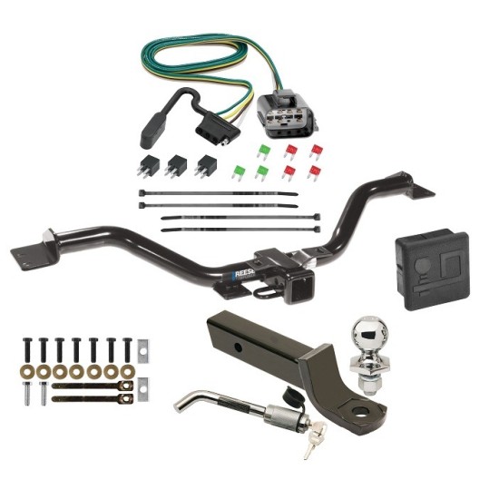 Custom Fit Trailer Hitch Wiring Harness (Plug & Play) 2" Drop Ball-Mount w/ Pin/Clip 1-7/8" Chrome Ball Installation Hardware Installation Instructions 75528 118270 23 63816 Draw-Tite Trailer Tow Hitch 13-17 Buick Enclave Chevy Traverse GMC Reese Trailer Tow Hitch For 13-17 Buick Enclave Chevy Traverse GMC Acadia Deluxe Package Wiring 2" Ball Mount and Lock
