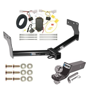 Custom Fit Trailer Hitch Wiring Harness (Plug & Play) 2" Drop Ball-Mount w/ Pin/Clip 1-7/8" Chrome Ball Installation Hardware Installation Instructions 75531 118520 23 63816 Draw-Tite Trailer Tow Hitch 07-15 Mazda CX-9 Complete Package Wiri Reese Trailer Tow Hitch For 07-15 Mazda CX-9 Complete Package w/ Wiring and 2" Ball
