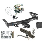 Custom Fit Trailer Hitch Wiring Harness (Plug & Play) 2" Drop Ball-Mount w/ Pin/Clip 1-7/8" Chrome Ball Installation Hardware Installation Instructions 75278 118355 23 63816 Draw-Tite Trailer Tow Hitch 97-05 Chevy Venture Oldsmobile Silhoue Reese Trailer Tow Hitch For 97-05 Chevy Venture Oldsmobile Silhouette Pontiac Trans Sport Montana Deluxe Package Wiring 2" Ball Mount and Lock