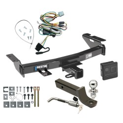 Reese Trailer Tow Hitch For 97-05 Chevy Venture Oldsmobile Silhouette Pontiac Trans Sport Montana Deluxe Package Wiring 2" Ball Mount and Lock Reese Trailer Tow Hitch For 97-05 Chevy Venture Oldsmobile Silhouette Pontiac Trans Sport Montana Deluxe Package Wiring 2" Ball Mount and Lock
