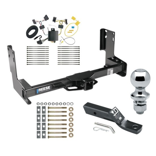 Custom Fit Trailer Hitch Wiring Harness (Plug & Play) 2" Drop Ball-Mount w/ Pin/Clip 1-7/8" Chrome Ball Installation Hardware Installation Instructions 44576 118650 23 63816 Reese Towpower Trailer Tow Hitch 07-13 Mercedes-Benz Freightliner S Reese Trailer Tow Hitch For 07-13 Mercedes-Benz Freightliner Sprinter 07-09 Dodge Sprinter 2500 3500 Complete Package w/ Wiring and 1-7/8" Ball