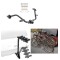 Custom Fit Trailer Hitch 4 Bike Carrier Installation Hardware Installation Instructions 44711 63124 Reese Trailer Hitch 4 Bike Rack 15-18 Chevy City Express 13-22 Nissan NV200 Approved Recreational Offroad Use Carrier Adult Woman or Child Bicycles Foldab Trailer Hitch w/ 4 Bike Rack For 15-18 Chevy City Express 13-22 Nissan NV200 Approved for Recreational & Offroad Use Carrier for Adult Woman or Child Bicycles Foldable