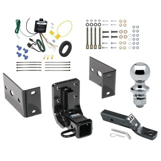 Custom Fit Trailer Hitch Wiring Harness (Requires Splicing) 2" Drop Ball-Mount w/ Pin/Clip 1-7/8" Chrome Ball Installation Hardware Installation Instructions 44720 119148 23 63816 Reese Trailer Tow Hitch 98-05 Mercedes-Benz ML320 ML350 ML430 ML Reese Trailer Tow Hitch For 98-05 Mercedes-Benz ML320 ML350 ML430 ML500 Complete Package w/ Wiring and 1-7/8" Ball