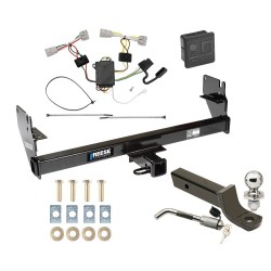 Reese Trailer Tow Hitch For 05-15 Toyota Tacoma Deluxe Package Wiring 2" Ball Mount and Lock