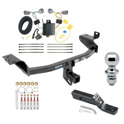Reese Trailer Tow Hitch For 14-18 Jeep Cherokee Class 3 2" Receiver Complete Package w/ Wiring and 1-7/8" Ball Reese Trailer Tow Hitch For 14-18 Jeep Cherokee Class 3 2" Receiver Complete Package w/ Wiring and 1-7/8" Ball