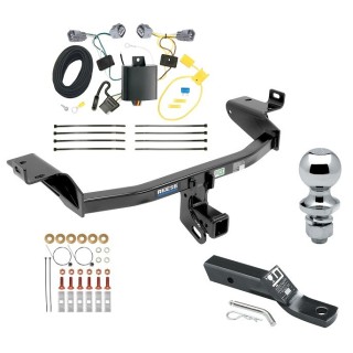 Custom Fit Trailer Hitch Wiring Harness (Plug & Play) 2" Drop Ball-Mount w/ Pin/Clip 1-7/8" Chrome Ball Installation Hardware Installation Instructions 44765 118605 23 63816 Reese Trailer Tow Hitch 14-18 Jeep Cherokee Class 3 2" Receive Reese Trailer Tow Hitch For 14-18 Jeep Cherokee Class 3 2" Receiver Complete Package w/ Wiring and 1-7/8" Ball