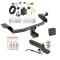 Custom Fit Trailer Hitch Wiring Harness (Plug & Play) 2" Drop Ball-Mount w/ Locking Pin/Clip 2" Chrome Ball Rubber Hitch Plug Cover Installation Hardware Installation Instructions 44765 118605 7005111 7010 Reese Trailer Tow Hitch 14-18 Jeep Reese Trailer Tow Hitch For 14-18 Jeep Cherokee Deluxe Package Wiring 2" Ball Mount and Lock