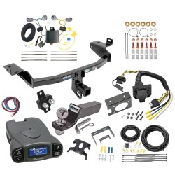 Trailer Hitch Tow Package Prodigy P3 Brake Control For 14-18 Jeep Cherokee w/ 7-Way RV Wiring 2" Drop Mount 2" Ball Class 3 2" Receiver Reese Tekonsha Trailer Hitch Tow Package Prodigy P3 Brake Control For 14-18 Jeep Cherokee w/ 7-Way RV Wiring 2" Drop Mount 2" Ball Class 3 2" Receiver Reese Tekonsha