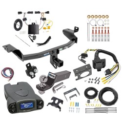 Trailer Hitch Tow Package Prodigy P3 Brake Control For 19-23 Jeep Cherokee w/ 7-Way RV Wiring 2" Drop Mount 2" Ball Class 3 2" Receiver Reese Tekonsha Trailer Hitch Tow Package Prodigy P3 Brake Control For 19-23 Jeep Cherokee w/ 7-Way RV Wiring 2" Drop Mount 2" Ball Class 3 2" Receiver Reese Tekonsha