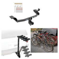 Trailer Hitch w/ 4 Bike Rack For 14-23 Jeep Cherokee All Styles Approved for Recreational & Offroad Use Carrier for Adult Woman or Child Bicycles Foldable Trailer Hitch w/ 4 Bike Rack For 14-23 Jeep Cherokee All Styles Approved for Recreational & Offroad Use Carrier for Adult Woman or Child Bicycles Foldable