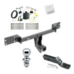 Custom Fit Trailer Hitch Wiring Harness (Plug & Play) 2" Drop Ball-Mount w/ Pin/Clip 1-7/8" Chrome Ball Installation Hardware Installation Instructions 44777 118736 23 63816 Reese Trailer Tow Hitch 17-19 Infiniti QX30 Except Sport Complete Reese Trailer Tow Hitch For 17-19 Infiniti QX30 Except Sport Complete Package w/ Wiring and 1-7/8" Ball