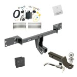 Custom Fit Trailer Hitch Wiring Harness (Plug & Play) 2" Drop Ball-Mount w/ Locking Pin/Clip 2" Chrome Ball Rubber Hitch Plug Cover Installation Hardware Installation Instructions 44777 118736 7005111 7010 Reese Towpower Trailer Tow Hitch 17 Reese Trailer Tow Hitch For 17-19 Infiniti QX30 Except Sport Deluxe Package Wiring 2" Ball Mount and Lock
