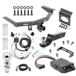 For 2016-2022 Honda Pilot Trailer Hitch kit by: Reese For 2016-2022 Honda Pilot Trailer Hitch Tow PKG w/ Tekonsha Brakeman IV Brake Control + Plug & Play BC Adapter + 7-Way RV Wiring + 2" & 2-5/16" Ball & Drop Mount By Reese Towpower
