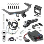 For 2016-2022 Honda Pilot Trailer Hitch kit by: Reese For 2016-2022 Honda Pilot Trailer Hitch Tow PKG w/ Tekonsha BRAKE-EVN Brake Control + Plug & Play BC Adapter + 7-Way RV Wiring + 2" & 2-5/16" Ball & Drop Mount By Reese Towpower