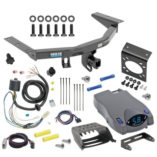 For 2016-2022 Honda Pilot Trailer Hitch kit by: Reese For 2016-2022 Honda Pilot Trailer Hitch Tow PKG w/ Tekonsha Prodigy P2 Brake Control + Plug & Play BC Adapter + 7-Way RV Wiring By Reese Towpower