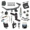 For 2014-2020 Acura MDX Trailer Hitch kit by: Reese For 2014-2020 Acura MDX Trailer Hitch Tow PKG w/ 4-Flat Wiring + Adjustable Drop Rise Ball Mount + Inerchangeable 1-7/8" & 2" & 2-5/16" Balls + Wiring Bracket + Hitch Cover + Dual Hitch & Coupler Locks + Wiring Tester + Ball Lub