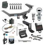 For 2014-2020 Acura MDX Trailer Hitch kit by: Reese For 2014-2020 Acura MDX Trailer Hitch Tow PKG w/ 4-Flat Wiring + Ball Mount w/ 4" Drop + 1-7/8" Ball + Wiring Bracket + Hitch Cover + Dual Hitch & Coupler Locks + Wiring Tester + Ball Lube + Electric Grease + Ball Wrench + Anti Rattle Device