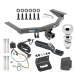 For 2016-2022 Honda Pilot Trailer Hitch kit by: Reese For 2016-2022 Honda Pilot Trailer Hitch Tow PKG w/ 4-Flat Wiring + Ball Mount w/ 2" Drop + 2-5/16" Ball + Wiring Bracket + Hitch Cover By Reese Towpower