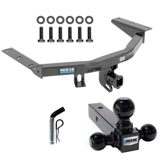 For 2014-2020 Acura MDX Trailer Hitch kit by: Reese For 2014-2020 Acura MDX Trailer Hitch Tow PKG w/ Triple Ball Ball Mount 1-7/8" & 2" & 2-5/16" Trailer Balls + Pin/Clip (Excludes: w/Full Size Spare Tire Models) By Reese Towpower