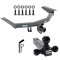 For 2014-2020 Acura MDX Trailer Hitch kit by: Reese For 2014-2020 Acura MDX Trailer Hitch Tow PKG w/ Triple Ball Ball Mount 1-7/8" & 2" & 2-5/16" Trailer Balls + Pin/Clip (Excludes: w/Full Size Spare Tire Models) By Reese Towpower
