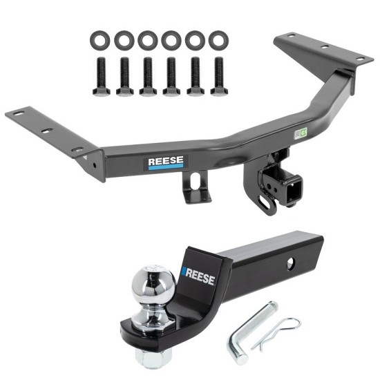 For 2014-2020 Acura MDX Trailer Hitch kit by: Reese For 2014-2020 Acura MDX Trailer Hitch Tow PKG w/ Starter Kit Ball Mount w/ 2" Drop & 2" Ball (Excludes: w/Full Size Spare Tire Models) By Reese Towpower