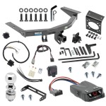 For 2014-2020 Acura MDX Trailer Hitch kit by: Reese For 2014-2020 Acura MDX Trailer Hitch Tow PKG w/ 8K Round Bar Weight Distribution Hitch w/ 2-5/16" Ball + 2" Ball + Pin/Clip + Tekonsha Brakeman IV Brake Control + Plug & Play BC Adapter + 7-Way RV Wiring (Excludes: w/Full Size Spare Tire Mo